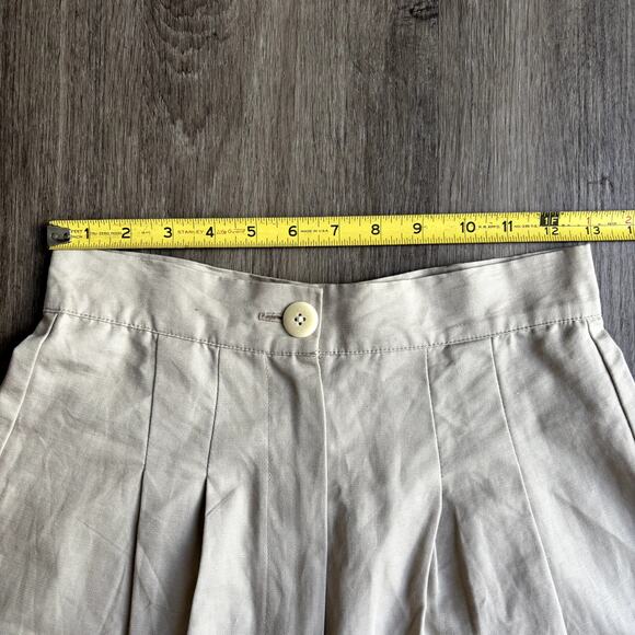 Ilana Kohn Cream Wide-Leg Trousers - Picture 6 of 8